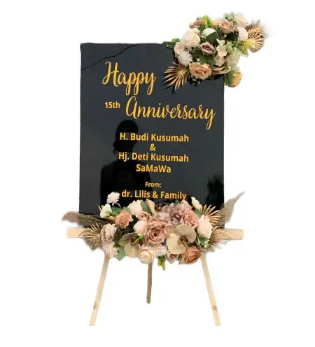 Papan Bunga Akrilik Sindur